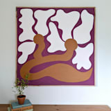 "Mixed Berry Blooms- Original Acrylic Painting" - Original Painting in multicolor by Kate Sowinski