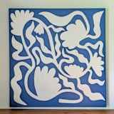 "Ghost Blooms- Original Acrylic Painting" - Original Painting in multicolor by Kate Sowinski