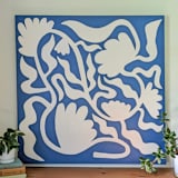 "Ghost Blooms- Original Acrylic Painting" - Original Painting in multicolor by Kate Sowinski