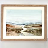 "Desert Trail" - Original Painting in multicolor by Sara Swanson