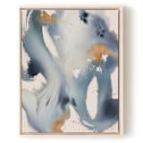 "Integration II" - Original Painting in blue by Christa Kimble