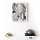 "Integration II" - Original Painting in blue by Christa Kimble