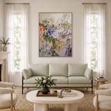 "Secret Hollow" - Original Painting in beige by Shina Choi