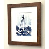 "Be the One to Say One Nice Thing" - Original Painting in blue by Golden Lines and Silver Linings