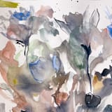 "Winter Flowers" - Original Painting in multicolor by Suzanna Toole
