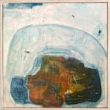 "gathering stones" - Original Painting in multicolorassorted-colors by tina johnson