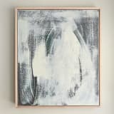 "Bleached Bell Bottoms" - Original Painting in gray by Stacy Kron