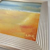 "Vintage Beach" - Original Painting in multicolor by Lindsay Megahed