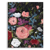 "Moody Bloom" - Original Painting in multicolorassorted-colors by Lindsay Megahed