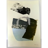 "Parameters 2" - Original Painting in multicolor by Bethania Lima