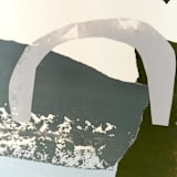 "Parameters 2" - Original Painting in multicolor by Bethania Lima