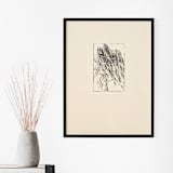 "Willow 2" - Original Painting in black by Dana Williamowsky