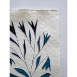 "Indigo Wildflower" - Original Painting in blue by Alisa Galitsyna