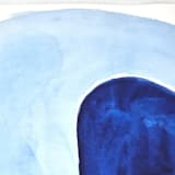 "Blue Cove" - Original Painting in blue by Danushka Abeygoda