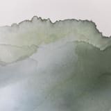 "Beneath the Oak Trees" - Original Painting in green by Rebecca King