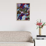 "Grape Medley" - Original Painting in purple by Jessalin Beutler