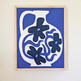 "Night Vessel - Original Acrylic Painting" - Original Painting in multicolor by Kate Sowinski