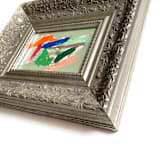 "Child's Play" - Original Painting in green by Jessalin Beutler