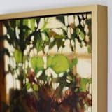 "Sunny Window" - Original Painting in brown by Wendy Keller