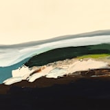 "Monterey Bay Seascape Series" - Original Painting in multicolorassorted-colors by Caryn Owen