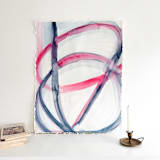 "Unicorn Plant Cell" - Original Painting in pink by Mary Gaspar