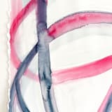 "Unicorn Plant Cell" - Original Painting in pink by Mary Gaspar