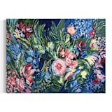 ""Night Blooms" - 48 x 36 - Original Painting" - Original Painting in multicolor by Sarah Mankin