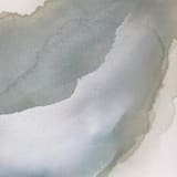 "The Slow Unfolding" - Original Painting in green by Rebecca King