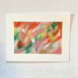 "Untitled 16" - Original Painting in pink by Amy Mullen