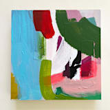 "Tropicalia" - Original Painting in multicolor by Morgan Kendall