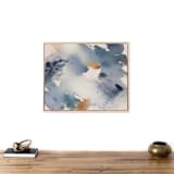 "Integration III" - Original Painting in blue by Christa Kimble