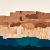 "Pacific Sunset" - Original Painting in multicolor by Caryn Owen