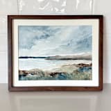 "Coastal View Watercolor" - Original Painting in multicolorassorted-colors by Sara Swanson