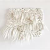 "Roots" - Original Painting in white by Meghan Shimek