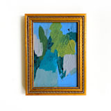 "Blue Shadows" - Original Painting in blue by Jessalin Beutler