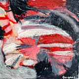 "Woman in Repose" - Original Painting in multicolorassorted-colors by Mary Gaspar
