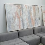 "Still, I Breathe No. 1" - Original Painting in multicolor by Karine Tonial Grimm