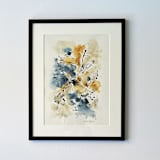 "lines and shapes" - Original Painting in multicolor by Isabel Aguilar - Isolda