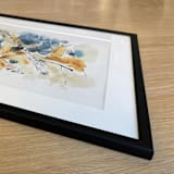 "lines and shapes" - Original Painting in multicolor by Isabel Aguilar - Isolda