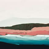 "Blush Light Seascape" - Original Painting in multicolorassorted-colors by Caryn Owen