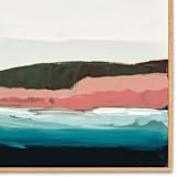 "Blush Light Seascape" - Original Painting in multicolorassorted-colors by Caryn Owen