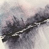 "Moody purple" - Original Painting in purple by Isabel Aguilar - Isolda