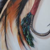 "Before the Catch I & II" - Original Painting in multicolor by Mandy Trimble Leonard