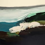 "Monterey Bay Seascape Series" - Original Painting in multicolorassorted-colors by Caryn Owen