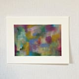 "Untitled 11" - Original Painting in purple by Amy Mullen