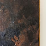 "carried in rivers II" - Original Painting in black by whitney schlander