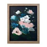 "Blue Bouquet" - Original Painting in multicolor by Lindsay Megahed