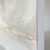 "Breathing Space Original Oil Painting" - Original Painting in white by Nicoletta Savod