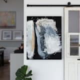 "Tribal Lineage" - Original Painting in black by Julia Contacessi