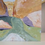 "Santa Elena Canyon No. 1" - Original Painting in multicolorassorted-colors by Lauren Perkins